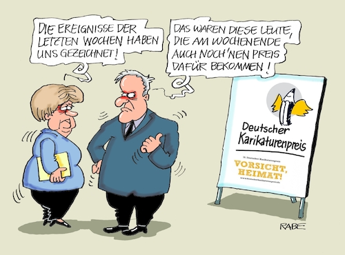 Vom Karikaturisten gezeichnet Vom Karikaturisten gezeichnet