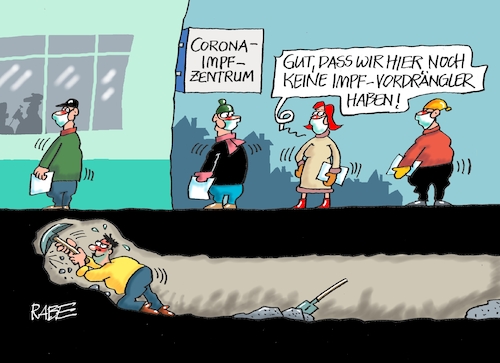 Vordrängelei Vordrängelei