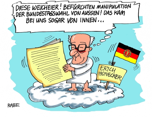 Cartoon: Wahlmanipulation (medium) by RABE tagged bundestagswahl,wähler,beeinflussung,manipulation,wahlmanipulation,hacker,wahlkampf,russlan,rabe,ralf,böhme,cartoon,karikatur,pressezeichnng,farbvcartoon,wolke,erich,honecker,innen,ddr,stasi,sed,bundestagswahl,wähler,beeinflussung,manipulation,wahlmanipulation,hacker,wahlkampf,russlan,rabe,ralf,böhme,cartoon,karikatur,pressezeichnng,farbvcartoon,wolke,erich,honecker,innen,ddr,stasi,sed