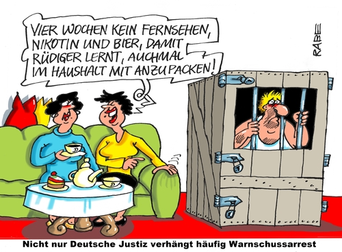 Cartoon: Warnschussarrest (medium) by RABE tagged warnschussarrest,warnschuss,justiz,jugendliche,justizminister,rechtsanwalt,strafe,gefängnis,rabe,ralf,böhme,cartoon,karikatur,pressezeichnung,tagescartoon,straftat,täter,verbrecher,bestrafung,knast,warnschussarrest,warnschuss,justiz,jugendliche,justizminister,rechtsanwalt,strafe,gefängnis,rabe,ralf,böhme,cartoon,karikatur,pressezeichnung,tagescartoon,straftat,täter,verbrecher,bestrafung,knast