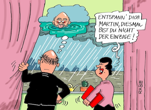 Wasser bis zum Hals Wasser bis zum Hals