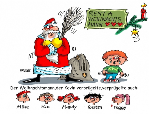 Weihnachtsmannprügel