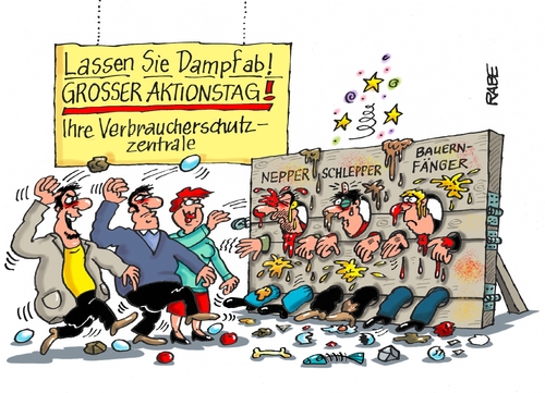 Cartoon: Weltverbraucherschutztag (medium) by RABE tagged weltverbraucherschutztag,verbraucher,verbraucherschutz,verbraucherschutzzentrale,nepper,schlepper,bauernfänger,rabe,ralf,böhme,cartoon,karikatur,pressezeichnung,farbcartoon,tagescartoon,schaffott,folter,volk,bürger,obst,gemüse,verdorbenes,weltverbraucherschutztag,verbraucher,verbraucherschutz,verbraucherschutzzentrale,nepper,schlepper,bauernfänger,rabe,ralf,böhme,cartoon,karikatur,pressezeichnung,farbcartoon,tagescartoon,schaffott,folter,volk,bürger,obst,gemüse,verdorbenes