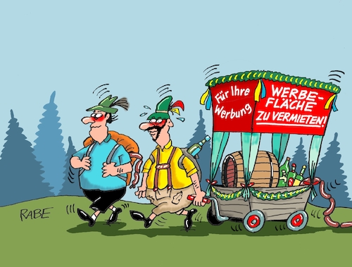 Cartoon: Werbeeinnahmen (medium) by RABE tagged himmelfahrt,feiertag,männertag,vatertag,bollerwagen,rabe,ralf,böhme,cartoon,karikatur,pressezeichnung,farbcartoon,tagescartoon,werbung,werbefläche,wahlwerbung,wahlplakat,vermietung,werbeeinnahmen,himmelfahrt,feiertag,männertag,vatertag,bollerwagen,rabe,ralf,böhme,cartoon,karikatur,pressezeichnung,farbcartoon,tagescartoon,werbung,werbefläche,wahlwerbung,wahlplakat,vermietung,werbeeinnahmen