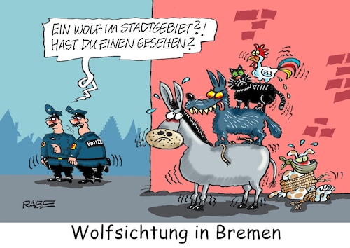 Wolfsichtung