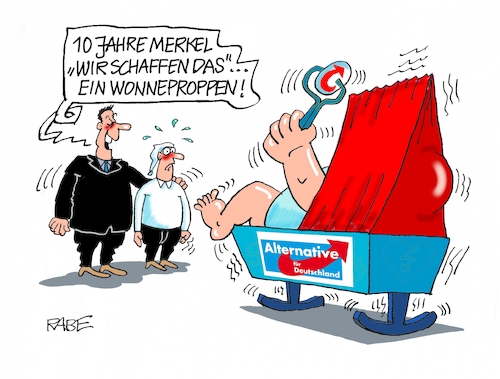 Cartoon: Wonneproppen (medium) by RABE tagged merz,union,kanzler,fritze,koalition,spd,klingbeil,bundesregierung,rabe,ralf,böhme,cartoon,karikatur,pressezeichnung,farbcartoon,tagescartoon,trump,putin,krisen,tv,nachrichten,waschmaschine,afd,rechte,nazi,merkel,angela,flüchtlinge,flüchtlingssommer,flüchtlingspolitik,versprechen,baby,wiege,merz,union,kanzler,fritze,koalition,spd,klingbeil,bundesregierung,rabe,ralf,böhme,cartoon,karikatur,pressezeichnung,farbcartoon,tagescartoon,trump,putin,krisen,tv,nachrichten,waschmaschine,afd,rechte,nazi,merkel,angela,flüchtlinge,flüchtlingssommer,flüchtlingspolitik,versprechen,baby,wiege