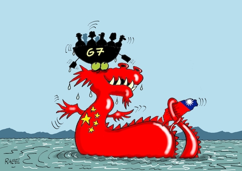 Cartoon: Würgegriff (medium) by RABE tagged cosco,china,peking,hamburg,hafen,container,rabe,ralf,böhme,cartoon,karikatur,pressezeichnung,farbcartoon,tagescartoon,drachen,containerhafen,olaf,scholz,chinastrategie,außenminister,gipfel,gipfeltreffen,sieben,boot,ruderboot,taiwan,schwanzspitze,würgegriff,cosco,china,peking,hamburg,hafen,container,rabe,ralf,böhme,cartoon,karikatur,pressezeichnung,farbcartoon,tagescartoon,drachen,containerhafen,olaf,scholz,chinastrategie,außenminister,gipfel,gipfeltreffen,sieben,boot,ruderboot,taiwan,schwanzspitze,würgegriff