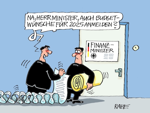 Cartoon: Wunschliste (medium) by RABE tagged ampel,ampelregierung,rot,grün,gelb,fdp,spd,grüne,rabe,ralf,böhme,cartoon,karikatur,pressezeichnung,farbcartoon,tagescartoon,lindner,finanzminister,minister,finanzministerium,wunschliste,wunschzettel,budgetwünsche,budgetvorstellungen,haushalt,haushaltsplan,ampel,ampelregierung,rot,grün,gelb,fdp,spd,grüne,rabe,ralf,böhme,cartoon,karikatur,pressezeichnung,farbcartoon,tagescartoon,lindner,finanzminister,minister,finanzministerium,wunschliste,wunschzettel,budgetwünsche,budgetvorstellungen,haushalt,haushaltsplan