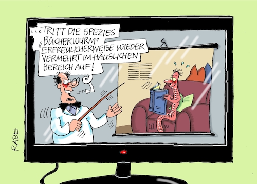 Cartoon: Wurmfortsatz (medium) by RABE tagged virus,corona,pandemie,coronakrise,rabe,ralf,böhme,cartoon,karikatur,pressezeichnung,farbcartoon,tagescartoon,viren,virenschutz,mundschutz,desinfektion,föderal,föderalismus,ländersache,bücher,leser,wurm,bücherwurm,ausgangssperre,kontaktverbot,ausgangsbeschränkung,wrm,virus,corona,pandemie,coronakrise,rabe,ralf,böhme,cartoon,karikatur,pressezeichnung,farbcartoon,tagescartoon,viren,virenschutz,mundschutz,desinfektion,föderal,föderalismus,ländersache,bücher,leser,wurm,bücherwurm,ausgangssperre,kontaktverbot,ausgangsbeschränkung,wrm