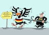 Cartoon: Abführmittel (small) by RABE tagged ampelregierung,scholz,spd,grüne,fdp,lindner,kinder,kindergrundsicherung,rabe,ralf,böhme,cartoon,karikatur,pressezeichnung,farbcartoon,tagescartoon,hausmeister,ohren,zähne,qvg,oberverwaltungsgericht,richter,justiz,fehlentscheidung,klimagesetz,klimaschutzgesetz,njachbesserung,bundesadler,lanze,speer,sofortptogramm