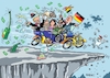 Cartoon: Abgrundtiefes (small) by RABE tagged ampelregierung,scholz,spd,grüne,fdp,lindner,kinder,kindergrundsicherung,rabe,ralf,böhme,cartoon,karikatur,pressezeichnung,farbcartoon,tagescartoon,hausmeister,ohren,zähne,haushaltssperre,schuldenbremse,energiepreisbremse,gaspreisbremse,strompreisbremse,habeck,bvg,haushaltsurteil,abgrund,auto,oldtimer,raser,hühner,ampelgestell