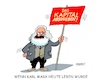 Cartoon: Abschiebung (small) by RABE tagged karl,marx,manifest,kapital,jubiläum,abschiebung,rabe,ralf,böhme,cartoon,karikatur,pressezeichnung,farbcartoon,tagescartoon,transparent,dialektik,geburtstag