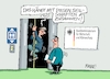 Cartoon: Abwärtsfahrt (small) by RABE tagged graichen,habeck,grüne,staatssekretär,vetternwirtschaft,filz,sumpf,trauzeugenaffäre,rabe,ralf,böhme,cartoon,karikatur,pressezeichnung,faarbcartoon,tagescartoon,fahrstuhl,lift,seil,seilschaft,wirtschaftsministerium,tau,strick