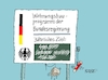 Cartoon: Abwischbares (small) by RABE tagged wohnung,wohnungsbau,wohnungsbauprogramm,neubauten,mieter,baufirmen,bundesregierung,rabe,ralf,böhme,cartoon,karikatur,pressezeichnung,fabcartoon,tagescartoon,tafel,hinweistafel,aufsteller,schultafel,kreide,stiftt,schwamm,zahlen,abgewischtes,änderungen,korrektur