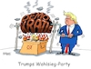 Cartoon: Am Lagerfeuer der Altsteinzeit (small) by RABE tagged trump,usa,president,bolton,literatur,bücher,rabe,ralf,böhme,cartoon,karikatur,pressezeichnung,farbcartoon,tagescartoon,corona,biden,harris,wahlparty,wahlsieger,stimmauszählung,wahlbetrug,stimmabgabe,stimmzettel,briefwahl,lagerfeuer,grill,demokratie,feuer,flamme,wahlurne,wahlmänner