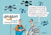 Cartoon: amazon prime air (small) by RABE tagged regierungsflieger,bundesregierung,abgeordnete,flughafen,rabe,ralf,böhme,caroon,karikatur,pressezeichnung,farbcartoon,tagescartoon,regierungsmaschinen,defekt,notlandung,merkel,minister,regierungsflüge,amazon,bestellservice,drohne,bestellungen,transport,tests