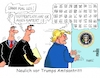 Cartoon: Amtsantritt (small) by RABE tagged trump,obama,usa,us,washington,amtsantritt,präsident,präsidentschaftswahl,rabe,ralf,böhme,cartoon,karikatur,pressezeichnung,farbcartoon,tagescartoon,donald,oval,office,white,house,verstand,china,schrift,bahnhof