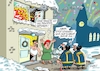 Cartoon: Anstoss (small) by RABE tagged silvester,neujahr,jahresbeginn,prosit,rutsch,feuerwerk,böller,neujahrsansprache,silvesteransprache,rabe,ralf,böhme,cartoon,karikatur,pressezeichnung,farbcartoon,tagescartoon,tv,feuerwerkskörper,raketen,flammen,brand,feuer,feuerwehr,sekt,sektgläser,löschzug