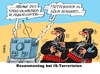 Cartoon: Aschermittwoch (small) by RABE tagged aschermittwoch,karneval,fasching,karnevalsumzug,narren,jecken,braunschweig,köln,rabe,ralf,böhme,cartoon,karikatur,pressezeichnung,farbcartoon,tagescartoon,is,isis,terroristen,sprengstoffgürtel,absage