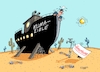 Cartoon: Auf Sand gebaut (small) by RABE tagged klima,klimaziele,klimawende,ampel,wissing,streit,umsetzung,rabe,ralf,böhme,cartoon,karikatur,pressezeichnung,farbcartoon,tagescartoon,dürre,klimakatastrophe,wüste,trockenheit,sand,schiff