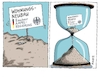 Cartoon: Auf Sand Gebautes (small) by RABE tagged olaf,scholz,bundeskanzler,ankündigung,zeitenwende,ergebnisse,opposition,union,rabe,ralf,böhme,cartoon,karikatur,pressezeichnung,farbcartoon,tagescartoon,kluft,spalt,brücke,ampel,ampelregierung,wohnungsbau,neubauwohnungen,sozialwohnungen,sand,bauherr,sanduhr