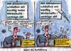 Cartoon: Aufklärungsshow (small) by RABE tagged pressesprecher,seibert,kanzleramt,kanzlerin,merkel,cdu,bundesregierung,wirtschaftsminister,brüderle,fdp,außenhandel,export,import,handelsverträge,wirtschaftsverträge,auftragslage,aufträge,auftragsbuch,konjunktur,euro,krise,wirtschaftsbosse,wirtschaftsprog