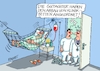 Cartoon: Aushänger (small) by RABE tagged ärzte,arztpraxen,strei,gewerkschaften,schließung,protest,rabe,ralf,bnarikatur,pressezeichnung,farbcartoon,patienten,wartezimmer,sprechzimmer,behandlung,kliniken,klinikbetten,krankenhäuser,krankenhausreform,karl,lauterbach,bettenabbau,klinikbettenabbau,arzt,pfleger,hängematte