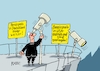 Cartoon: Aussichtspunkt (small) by RABE tagged energiewende,windkraft,windräder,solarenergie,umweltminister,robert,habeck,grüne,rabe,ralf,böhme,cartoon,karikatur,pressezeichnung,farbcartoon,tagescartoon,michel,lastenträger,kosten,energiepreise,ukrainekrieg,sanktionen,benzin,benzinpreise,spritpreise,preisanstieg,kartellamt,preisabsprachen,deutschland,usa,aussichtspunkt,fernglas,fernrohr,hoch,oben,tief,unten