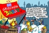 Cartoon: Basar (small) by RABE tagged griechenland,mazedonien,flüchtlinge,flüchtlingskrise,grenzkontrollen,balkanroute,rabe,ralf,böhme,cartoon,karikatur,pressezeichnung,farbcartoon,tagescartoon,basar,eu,euro,schuldenkrise,griechenlandkrise,kredit,staatspleite