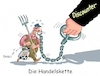 Cartoon: Bauernopfer (small) by RABE tagged klima,klimawandel,fridays,for,future,greta,thunberg,kohle,kohleausstieg,rabe,ralf,böhme,cartoon,karikatur,pressezeichnung,farbcartoon,tagescartoon,klimaaktivisten,stilllegungsverhandlungen,fahrplan,bauern,handel,handelkette,agrarwirtschaft,supermarkt,discounter,julia,glöcker,fair,preise,preisbestimmung,lebensmittel,milch,kühe,stall,landwirte,milchpreise,agrarprodukte,verbraucher,treffen,geschäftsbeziehungen,kanzleramt,vertreter,einzelhandel,ernährungsindustrie,handelskette,kette,mistgabel,nasenring