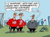 Cartoon: Bayern Niederlage (small) by RABE tagged bayerm,fc,niederlage,drogen,rabe,ralf,böhme,cartoon,karikatur,pressezeichnung,farbcartoon,tagescartoon,beck,grüne,haschisch