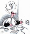 Cartoon: Beamtensteckdose (small) by RABE tagged büro beamte öffentlicher dienst behörde schreibtisch ärmelschoner glühbirne idee licht denkblase steckdose strom elektroenergie yellow schreibtischstuhl chef chefetage beamtengehalt beamtenbezüge hand finger krawatte schlips euro krise manager kaffe kaffe