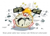 Cartoon: Behämmerte Zeitumstellung (small) by RABE tagged eu,datenschutzgrundverordnung,betreiber,internet,dsgvo,schutz,datenschutz,rabe,ralf,böhme,cartoon,karikatur,pressezeichnung,farbcartoon,tagescartoon,zeit,zeitumstellung,sommerzwit,winterzeit,länder,biorhythmus,innere,uhr,taschenuhr,gesundheit,zeiger,hammer,anker,krank,juncker,luxemburg,beschluß