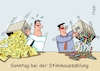 Cartoon: Bei der Stimmauszählung (small) by RABE tagged wahl,wahlomat,wahlkämpfer,europawahl,landtagswahl,wähler,wahlplakate,rabe,ralf,böhme,cartoon,karikatur,pressezeichnung,farbcartoon,tagescartoon,briefwahl,briefwähler,stimmzettel,brief,briefkuvert,wahlurne,sonntag,stimmen,stimmenauszählung,stimmauszählung,zettel,kuli,kulist,stifte,kugelschreiber