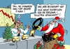 Cartoon: Betriebsweihnacht (small) by RABE tagged weihnachten,weihnachtsmann,geschenkesack,bescherung,pakete,geschenke,weihnachtsbaum,klo,toiletten,tiolettenbrillen,rabe,ralf,böhme,cartoon,karikatur,pressezeichnung,farbcartoon,tagescartoon,firma,belegschaft,chef,chefetage,mitarbeiter,personaltoilette