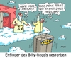 Cartoon: Billy (small) by RABE tagged ikea,billy,regale,lundgren,schweden,bücherregal,aufbauanleitung,rabe,ralf,böhme,cartoon,karikatur,pressezeichnung,farbcartoon,tagescartoon,himmel,himmelspforte,petrus,möbel,möbelkarton