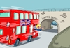 Cartoon: Boris Bus (small) by RABE tagged brexit,eu,insel,may,britten,austritt,rabe,ralf,böhme,cartoon,karikatur,pressezeichnung,farbcartoon,tagescartoon,bauhaus,baukasten,bauklötzer,plan,referendum,februar,irre,irrsinn,boris,johnson,politclown,premierminister,downing,street,doppeldecker,doppelstockbus,doppeldeckerbus,brücke