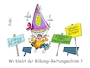 Cartoon: Bsturzgefährdet (small) by RABE tagged corona,kliniken,intensivbetten,überbelegung,op,operationen,omikron,boosterimpfung,coronamaßnahmen,coronakurs,lockerungen,märz,freedomday,schutzmaßnahmen,energiesparmassnahmen,flickenteppich,fachkräftemangel,lehrermangel,zuckertüte,schultüte,schulbeginn,schulstart,bildungswesen,bildungssystem,schüler,abc,fallschirm,rettungsschirm,ferienende,sommerferien