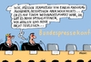 Cartoon: Bundespressekonferenz (small) by RABE tagged bundespressekonferenz,seibert,berlin,anschlag,attentat,terroranschlag,weihnachten,weihnachtsmarkt,sicherheitskräfte,flüchtling,pakistan,lkw,rabe,ralf,böhme,cartoon,karikatur,pressezeichnung,farbcartoon,tagescartoon,vermutung,spekulation,bestätigung,transporter