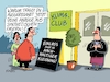 Cartoon: Clubfaser (small) by RABE tagged hitze,dürre,klima,klimawandel,wetterextreme,trockenheit,rabe,ralf,böhme,cartoon,karikatur,pressezeichnung,farbcartoon,tagescartoon,sommer,extremwetter,klimaclub,club,bar,einlass,einlassdienst,türsteher,bodyguard,abendkleid,anzug,frack,nachhaltigkeid,bekleidung,synthetik,faser,fasern