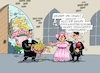 Cartoon: Coronahochzeit (small) by RABE tagged virus,corona,pandemie,coronakrise,rabe,ralf,böhme,cartoon,karikatur,pressezeichnung,farbcartoon,tagescartoon,viren,virenschutz,mundschutz,desinfektion,föderal,föderalismus,ländersache,lockerungen,coronaregeln,dienstleister,juwelier,gärtner,blumemhändler,catering,weddingplanner,hochzeit,trauung,ringe,trauringe,braut,bräutigam,brautpaar