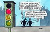 Cartoon: Count-Down-Ampel (small) by RABE tagged ampel,countdown,bundestagswahl,fdp,liberale,brüderle,rösler,koalition,ampelmännchen,rabe,ralf,böhme,cartoon,karikatur,pressezeichnung,farbcartoon,fußgänger,fußgängerüberweg,zebrastreifen,straßenverkehr,verkehrspolitiker,disziplin,rotphase,gelbphase,grün,s