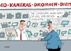 Cartoon: Dashcam (small) by RABE tagged pc,intel,chip,prozessor,tablet,rechner,smartphone,sicherheit,rabe,ralf,böhme,cartoon,karikatur,pressezeichnung,farbcartoon,tagescartoon,computerchips,daten,datenklau,austausch,passwörter,dash,dashcam,cash,cashcam,geld,money,auto,blitzer,aufzeichnung,camera,foto,digital,drohnen,bilder