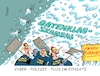 Cartoon: Datenklau (small) by RABE tagged daten,datenklau,datenskandal,innenminister,cyber,cyberpolizei,seehofer,it,hacker,hackerangriff,rabe,ralf,böhme,cartoon,karikatur,pressezeichnung,farbcartoon,tagescartoon,bayern,winter,schnee,schneechaos,lawine,lawinengefahr,datendiebstahlskandal,sicherheit,bedrohung,online,internetkriminalität