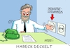 Cartoon: Deckel drauf (small) by RABE tagged klima,klimaziele,klimawende,ampel,wissing,streit,umsetzung,rabe,ralf,böhme,cartoon,karikatur,pressezeichnung,farbcartoon,tagescartoon,dürre,klimakatastrophe,habeck,grüne,strom,strompreise,industrie,industriestrompreise,deckel,deckelung,verbraucher,steckdosen,finger,stromschlag