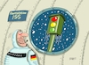 Cartoon: Die Bäume wachsen in den Himmel (small) by RABE tagged bundestagswahl,wahlkampf,osten,ddr,ostbeauftragter,bundesregierung,recht,rabe,ralf,böhme,cartoon,karikatur,pressezeichnung,farbcartoon,tagescartoon,cdu,wahlplakat,laschet,lacher,lachnummer,iss,raumstation,besatzung,weltall,weltraum,kosmonaut,ampel,ampelkoalition,ampelgespräche,sondierung,rot,gelb,grün,lindner,fdp,habeck