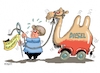 Cartoon: Dieselfahrverbot II (small) by RABE tagged vw,dieselgat,abgasskandal,vorstan,vorstandschef,winterkorn,anklage,haftbefehl,rab,ralf,böhme,cartoon,karikatur,pressezeichnung,farbcartoon,tagescartoon,dieselfahrverbot,innenstädte,dieselfahrer,dieselfahrzeuge,abgase,umweltverschmutzung,verkehrsminister,scheuer,gesetz,verbot,kamel,nadelör,nähnadel