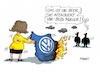 Cartoon: Dieselflagge (small) by RABE tagged vw,chef,müller,diesel,dieselreduzierung,beer,fdp,judas,flagge,fahne,verbrennung,liberale,rabe,ralf,böhme,cartoon,karikatur,pressezeichnung,farbcartoon,tagescartoon,autokonzern,abgasskandal,dieselaffäre,umweltschutz,israel,jerusalem,krawalle