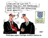 Cartoon: Drohungen (small) by RABE tagged drohungen,straftaten,gewalt,abgeordnete,landtag,thüringen,ministerpräsident,ramelow,linke,rotrotgrün,landesregierungg,rabe,ralf,böhme,cartoon,karikaturpressezeichnung,farbcartoon,tagescartoon,anzug,hemd,krawatte,bügeleisen,bügeln