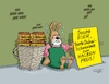 Cartoon: Dubaieier (small) by RABE tagged osterhase,ostern,osterfest,ostereier,ostergras,osterkorb,hase,eier,schokolade,schkohasen,schokoeier,cartoon,karikatur,rabe,ralf,böhme,pressezeichnung,farbcartoon,tagescartoon,dubai,dubaischokolade,tauschgeschäft